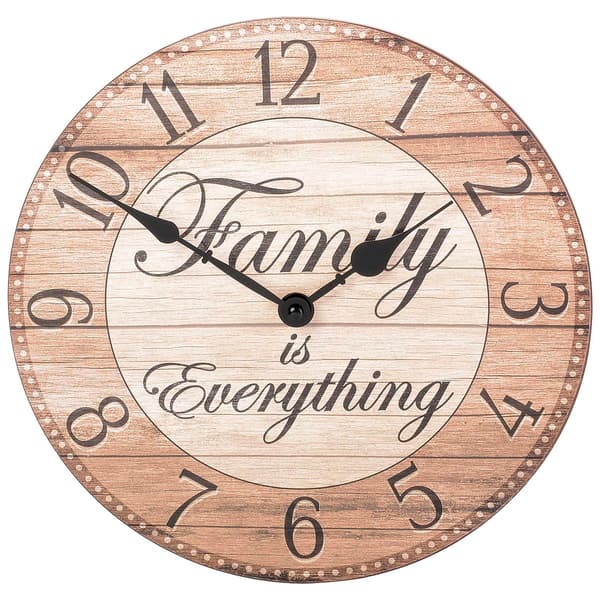 Westclox Family is Everything Wall Clock - image 