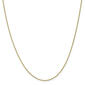 Adult Unisex Gold Classics&#40;tm&#41;10kt. 0.80mm 24in. Spiga Pendant Chain - image 1