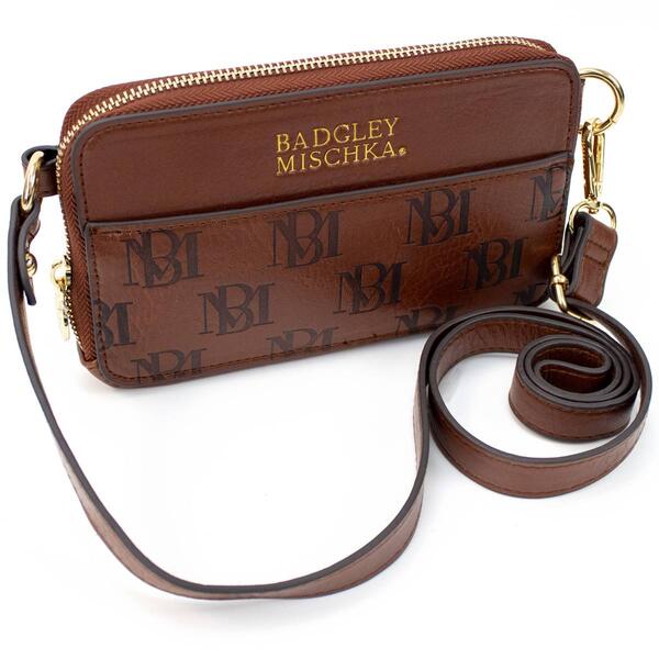 Badgley Mischka Madalyn Vegan Leather Pouch Belt Bag - image 