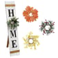 Elegant Designs Seasonal Home Porch Sign w/ Floral Wreaths - image 1