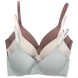 Womens Danskin 3pk. Wire-Free Bras - DS3930-3PKAT