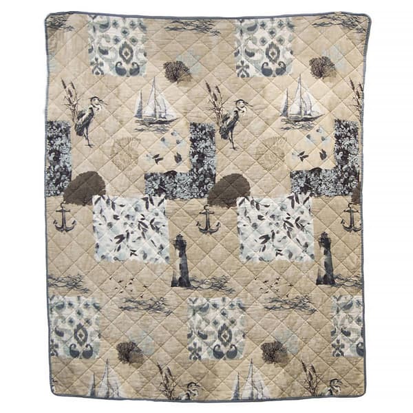 Donna Sharp Your Lifestyle Seascape Cotton Throw