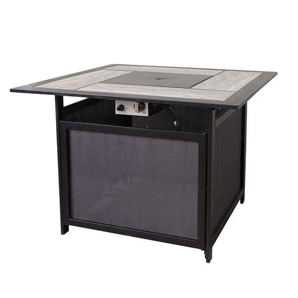 Blue Horizon Tile Top Fire Table