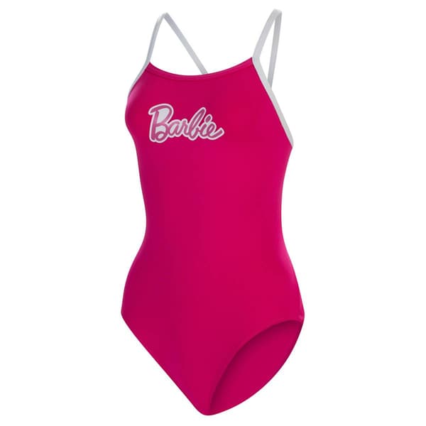 Womens Dolfin® Barbie Print V-2 Back One Piece