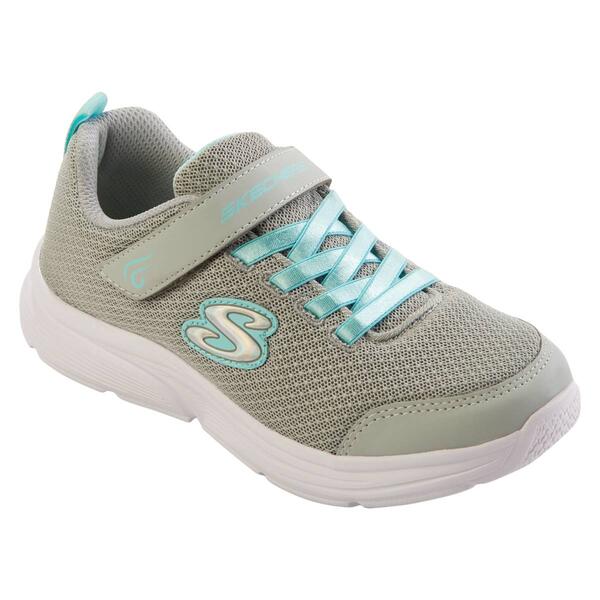 Big Girls Skechers Wavy Lites  Blissfully Free Athletic Sneakers - image 