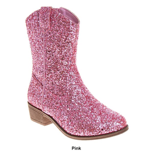 Big Girls Kensie Girl Glittery Western Boots