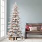 Puleo International 7.5ft. Pre-Lit Slim Christmas Tree - image 3