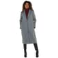 Juniors Love Tree Faux Wool Fleece Trench Coat - image 1