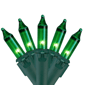 Northlight 24.5ft. Green Mini Incandescent Christmas Lights - image 1