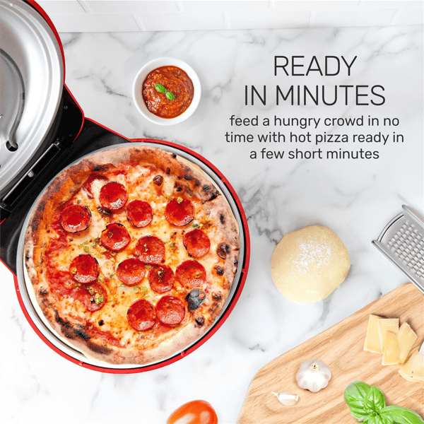 HomeCraft 12" Stone Baked Pizza Maker