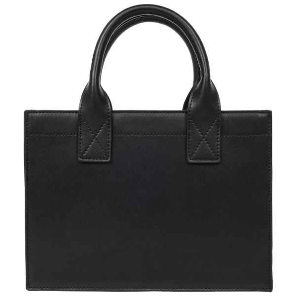 True Religion Debossed Logo Modern Tote With Shoulder Strap