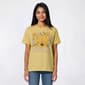 Juniors Pooh Face Floral Boyfriend Tee - image 1