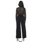 Juniors Almost Famous&#8482; Long Sleeve Lace Liverpool Belted Jumpsuit - image 2