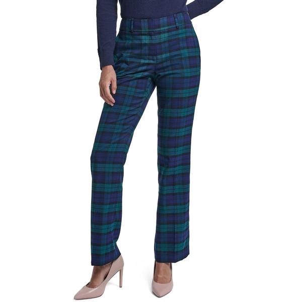 Womens Tommy Hilfiger Black Watch Plaid Sutton Pants