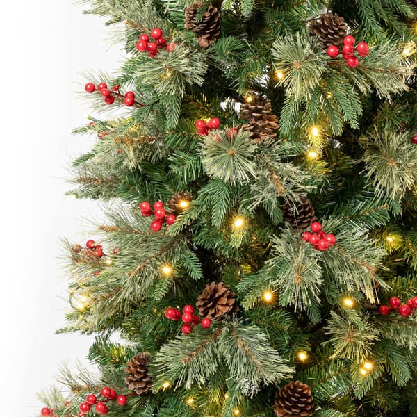 National Tree 7.5ft Feel-Real&#174; Virginia Pine Slim Christmas Tree