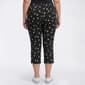 Plus Size Briggs Luxe Millennium Floral Cat Eye Pocket Capris - image 3