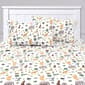 Sweet Home Collection Kids Fun & Colorful Wild Kingdom Sheet Set - image 1
