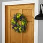 Northlight Seasonal Artificial Mixed Foliage & Thistle Wreath - image 3
