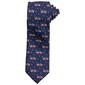 Mens American Lifestyle Mini American Flag Tie - image 1