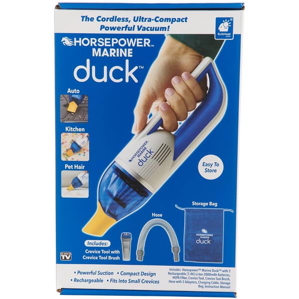 As Seen On TV Horsepower Marine Duck Vacuum - image 