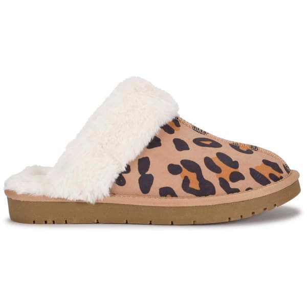 Womens BareTraps&#174; Teegan Leopard Clog Slippers