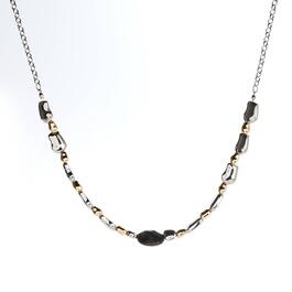 Ashley Cooper&#40;tm&#41; Two-Tone Bead & Stone Necklace