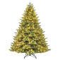 Puleo International 6.5ft. Pre-Lit Noble Fir Christmas Tree - image 1