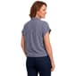 Womens Adrianna Papell Extend Sleeve Tie Front Geometric Blouse - image 2
