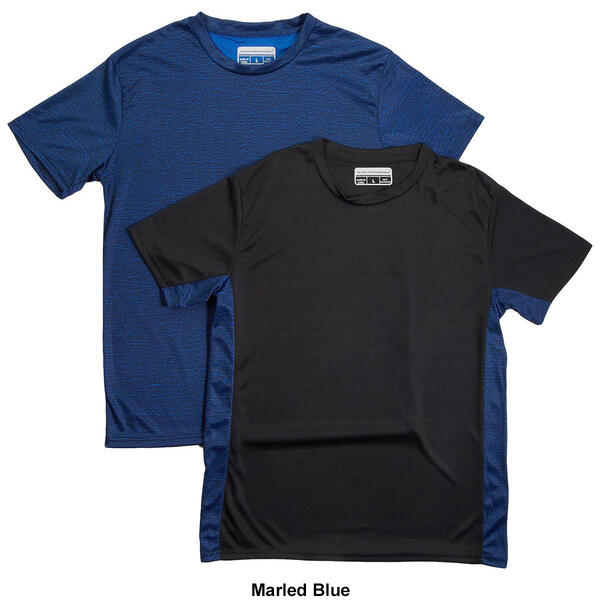 Mens Ultra Performance 2pk. Marled T-Shirts