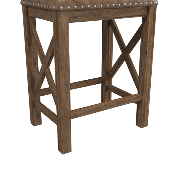 HH2 Home Willow Bend Backless Counter Height Stools - Set of 2