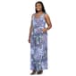 Plus Size 24/7 Comfort Apparel Paisley A-Line Maxi Dress - image 2
