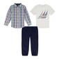 Baby Boy &#40;12-24M&#41; Nautica 3pc. Woven Shirt Set - Multi - image 1