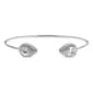 Forever New Sterling Silver Cubic Zirconia Pear Cuff Bracelet - image 1