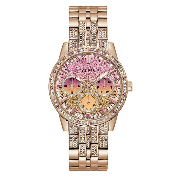 Womens Guess Rose Gold/Multi Dial with Crystals Watch - GW0365L3 - image 
