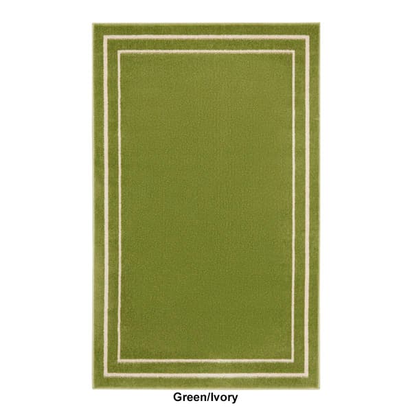 Nourison Essentials Double Border Indoor/Outdoor Area Rug