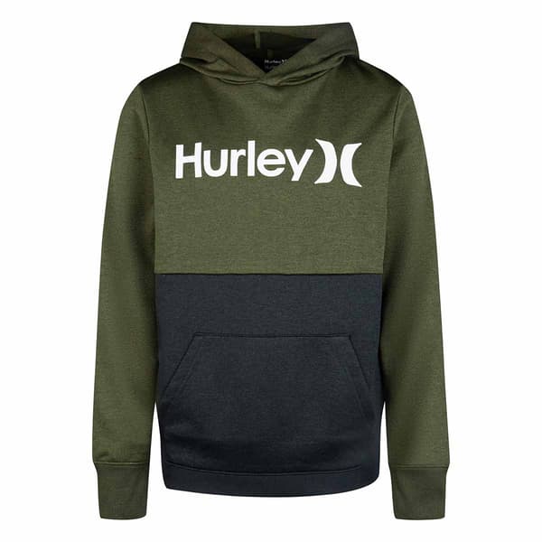 Boys (8-20) Hurley H2O Dri Color Block Hoodie - image 