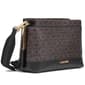 Calvin Klein Bianca Logo Crossbody w/ Snap Closure - Brown Khaki - image 2