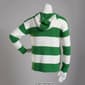 Juniors No Comment Stripe Tunic Pullover Hoodie - image 2