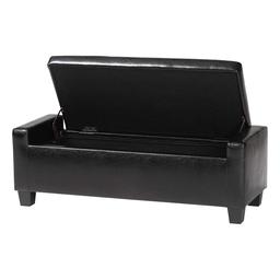 Baxton Studio Manchester Ottoman