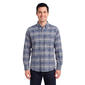 Young Mens Architect(R) Jean Co. Flannel Shirt - Blue/Grey - image 1