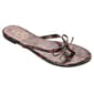Womens Love 83 Cherry Hearts Bow Flip Flops - image 2