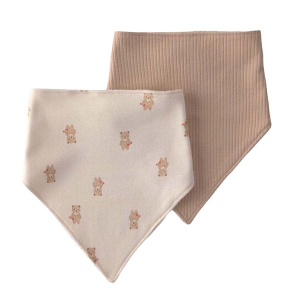 Baby Boy Carter''s® 2pk. Bear Print Bibs - Brown