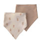 Baby Boy Carter''s® 2pk. Bear Print Bibs - Brown - image 2
