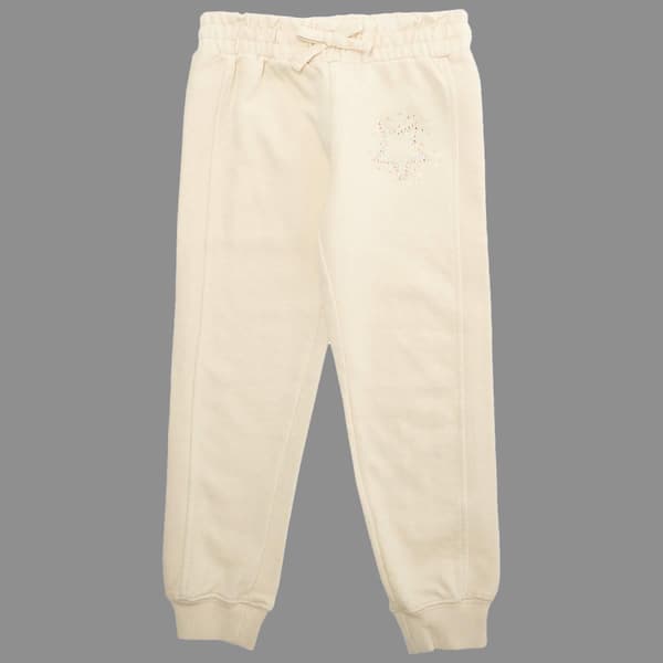 Girls &#40;4-6x&#41; Star Ride&#40;R&#41; Knit Joggers with Rhinestone Stars - image 