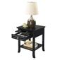 Convenience Concepts American Heritage Pull-Out Shelf End Table - image 4