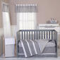 Trend Lab Ombr&#233; Grey Crib Bedding Set - image 8