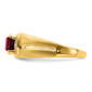 Mens Gentlemen’s Classics™ 14kt. Gold 2ctw. Ruby & Diamond Ring - image 3