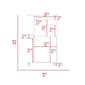 FM FURNITURE Columba Kitchen Cart - image 7