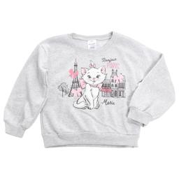 Girls (4-6x) Disney The Aristocats Marie the Cat Paris Crew Neck