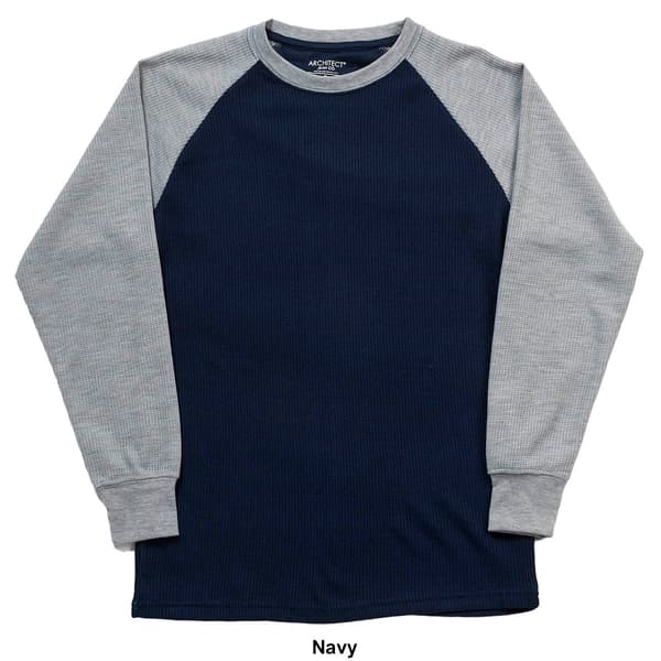 Young Mens Architect&#174; Jean Co. Raglan Thermal Shirt